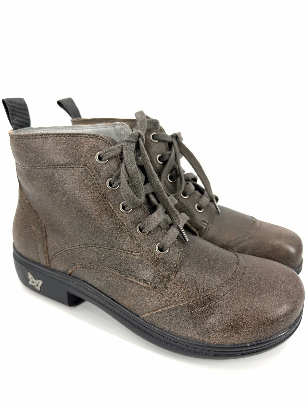 Algeria Kylie Boot “Drifted” Gray Tan Greige EURO size 38/ US 8-8.5